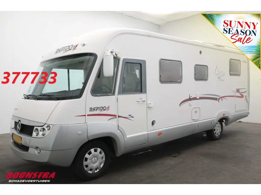 Mercedes-Benz Sprinter 2008 - RAPIDO 966M 315 CDI Aut. Clima Solar Luifel fietsendrager Single Beds Hefbed Cruise obrázek 1