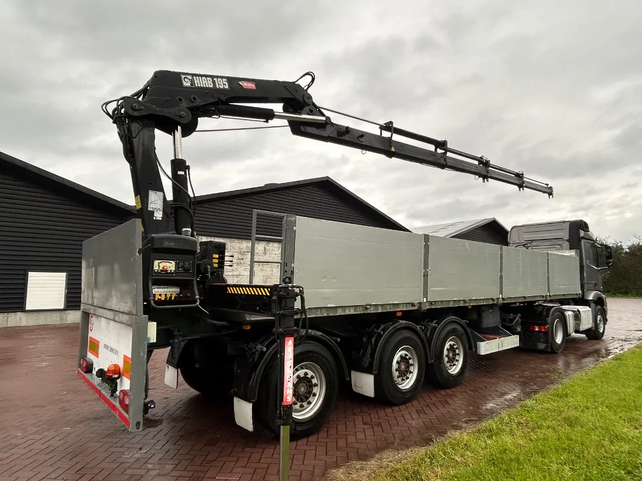 Fruehauf 2005 - oplegger 39 ton HIAB 195-4 afbeelding 14