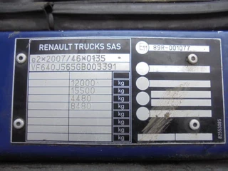 Renault D 2016 - 170 NL TRUCK APK 01-2027 imagen 22