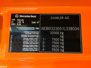 Mercedes-Benz Actros 2008 - 3241 8x4 AssMann 14,5 m³ kolkenzuiger obrazek 29