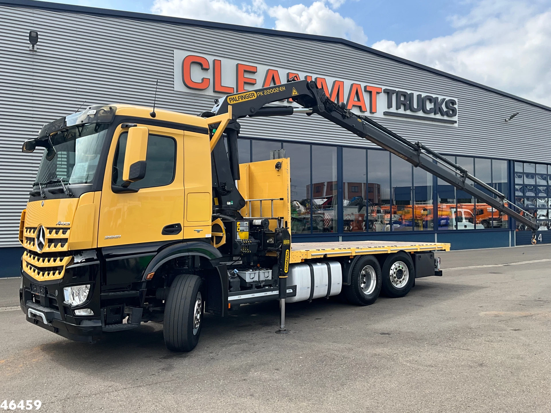 Mercedes-Benz Arocs 2851 Euro 6 Palfinger 22 Tonmeter laadkraan 2016 afbeelding 1