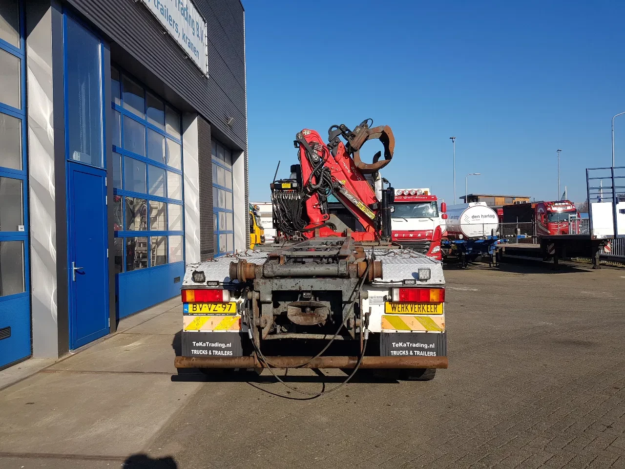 Ginaf X 4241 S 2009 - 8x4 NCH Z-Crane Epsilon Palfinger Q170Z88 afbeelding 11