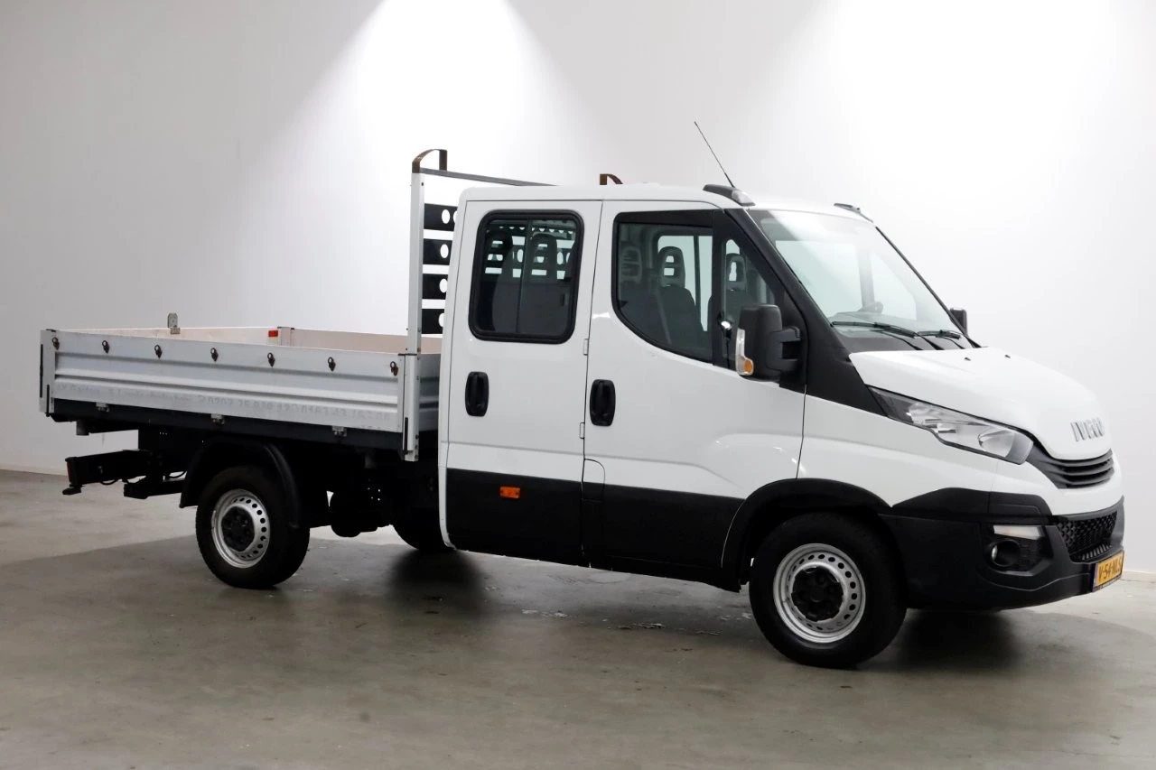 Iveco Daily 2018 - 35S14 316pk E6 L2H1 D.C. 3-Zijdige Kipper Airco/Trekhaak 3500kg 02-2018 afbeelding 13