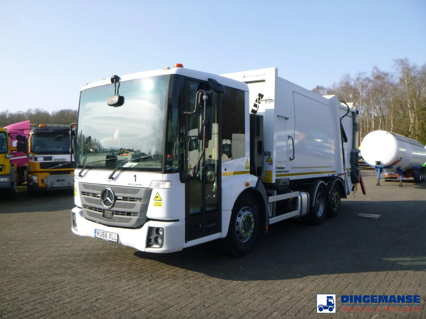 Mercedes-Benz Econic 2630 6x2 RHD Faun refuse truck 2016 imagen 1