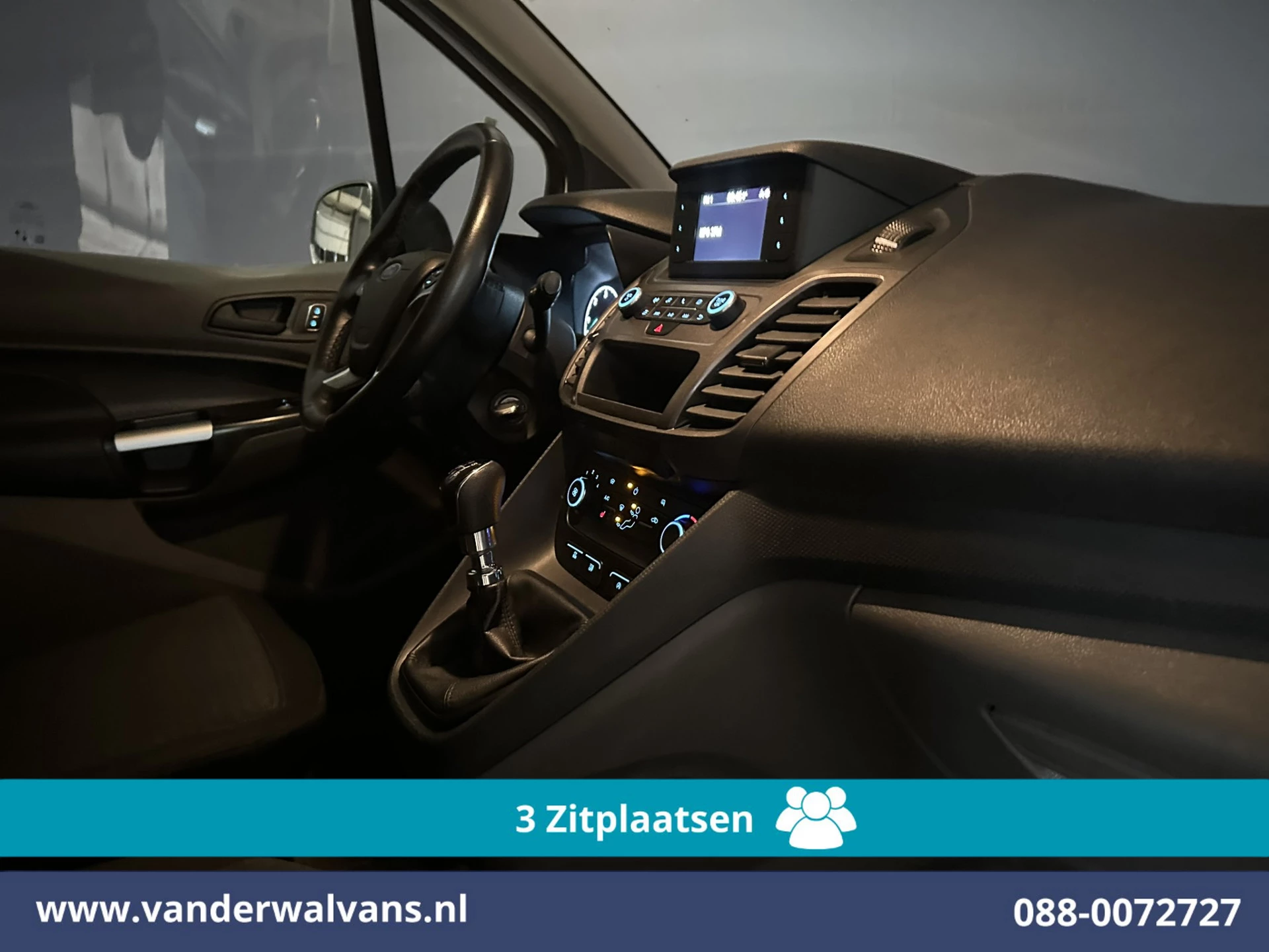 Ford Transit Connect 2023 - 1.5 EcoBlue 100pk L2H1 Euro6 Airco | 3-Zits | Cruisecontrol | Stoelverwarming | Verwarmde voorruit image 12