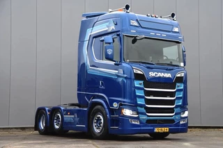 Scania S 2019 - S520 V8 NGS 4x2NB - RETARDER - 691 TKM - FULL AIR - PARK. AIRCO - 2 x FUEL TANKS - LED - PAINTED WHEELS - LIKE NEW ! te koop