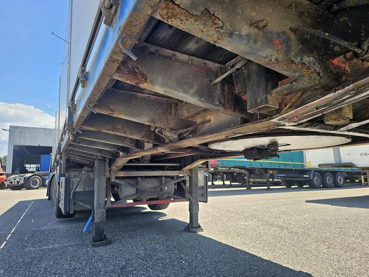 Pacton t4-001 / 4 AXLE TRAILER /2 LIFT AXLES /2 STEERING AXLES/ INCL CRANE KENNIS 14 TON MOVEBAL. 2004 Bild 8