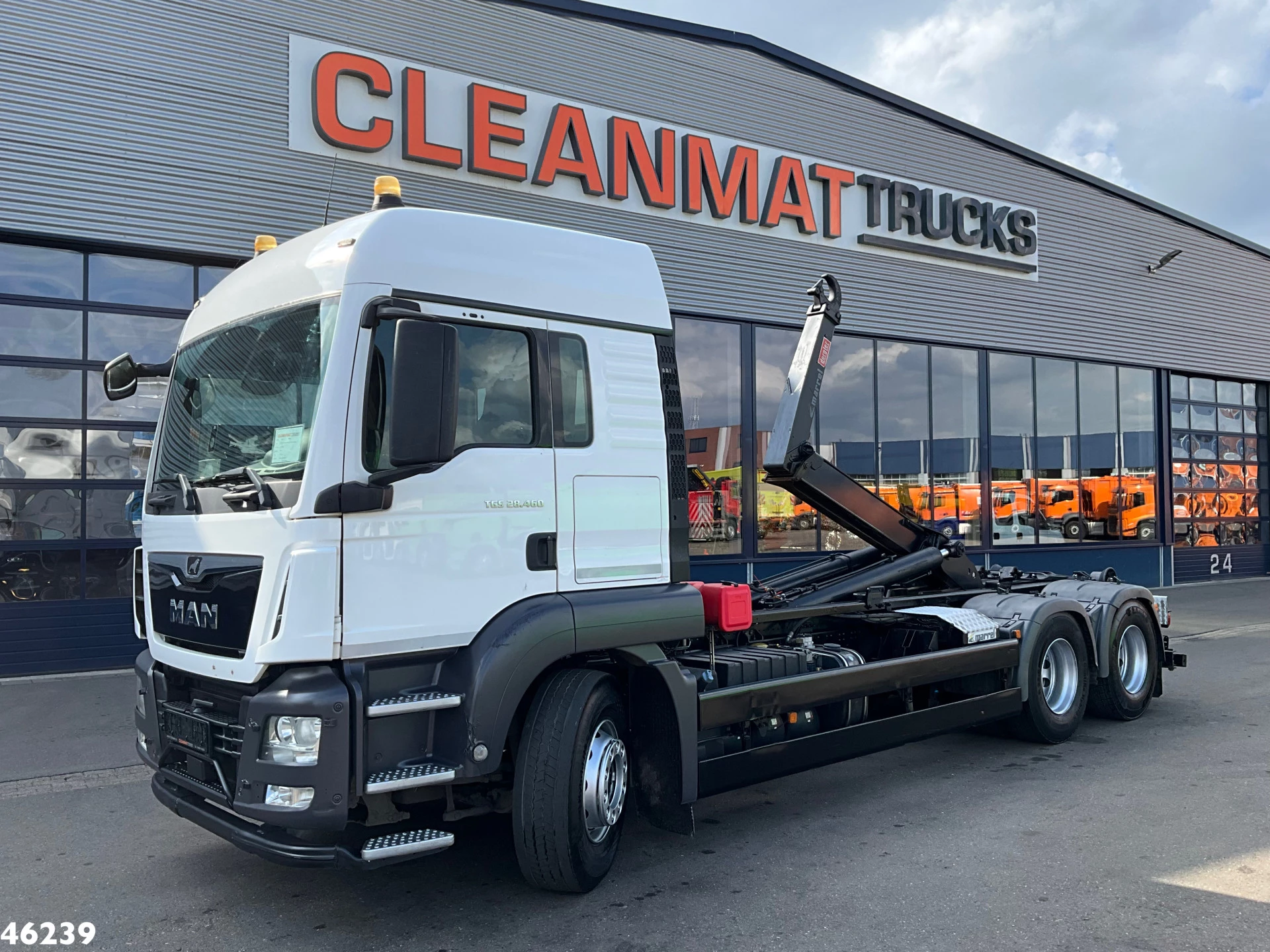 MAN TGS 2019 - 28.460 Euro 6 Marrel 20 Ton haakarmsysteem изображение 1