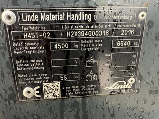 Linde H50/5000 2016 - CE afbeelding 26