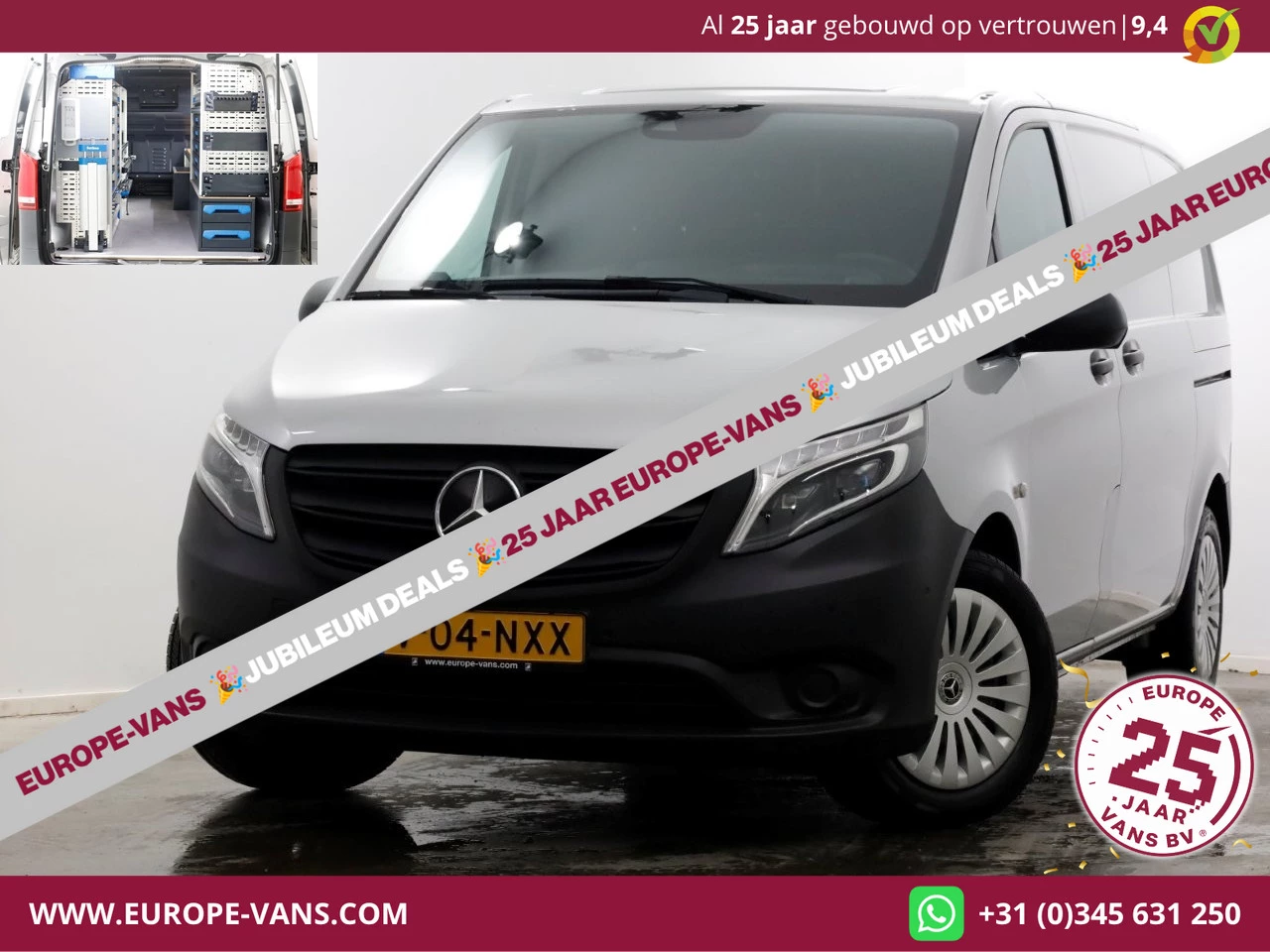 Mercedes-Benz Vito 2022 - 114 CDI 136pk Compact 9G Automaat 2x Schuifdeur/LED/Camera/Inrichting 11-2022 obrázek 1