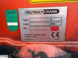 Samro N/A 2007 - open laadbak Palfinger PK 15500 Roller crane bild 7