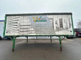 Jung N/A 2002 - Planen-/ Tautliner Wechselbrücke mit Edscha-Verdeck für 17 Paletten und Ladungssicherung zdjecie 2