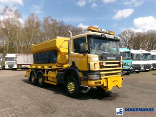 Scania P114-340 CB 6X6 RHD gritter / snow plough 2001 image 2 miniature