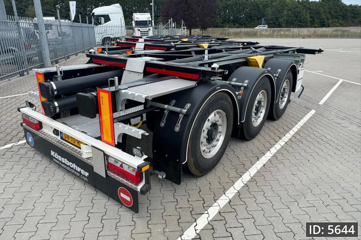 Kässbohrer 2025 - XS Tankchassis ADR / BPW Axles / Alu rims / More pieces Bild 1