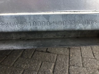 Hapert N/A 1999 - Type R. Enkelas aanhangwagen geremd met verkoopluik Links en rechts. 250x130x180cm. WV-47-XG Zo weg ! imagen 8