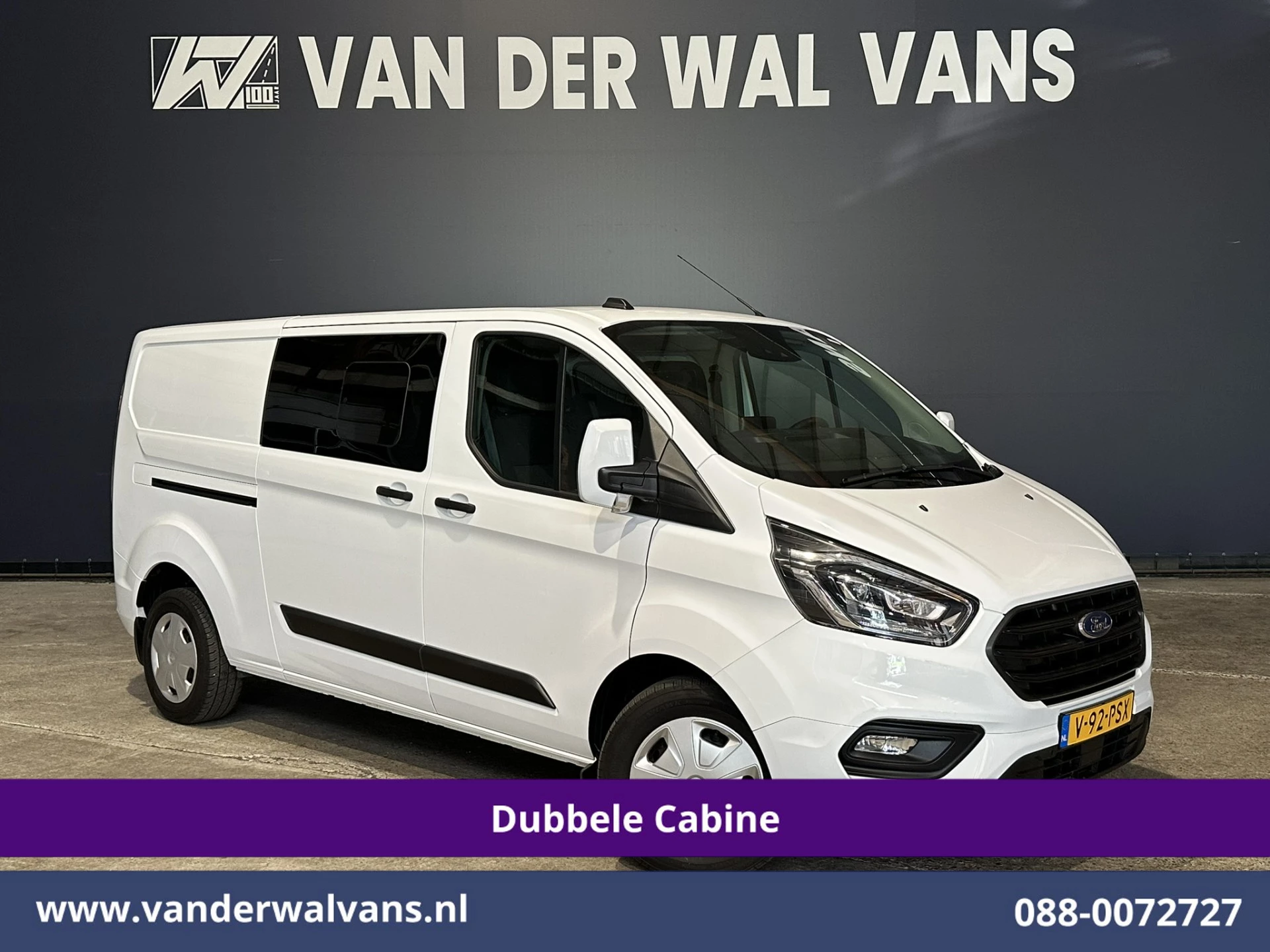 Ford Transit Custom 2020 - 2.0 TDCI 170pk L2H1 Dubbele Cabine Euro6 Airco | 5-zits | Camera | Xenon | Navigatie | Cruisecontrol obrázek 1