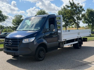 Mercedes-Benz Sprinter 2020 - 516CDI Openlaadbak 4,50 Lang 2,20 Breed Airco Euro 6 110000KM afbeelding 2 miniatuur