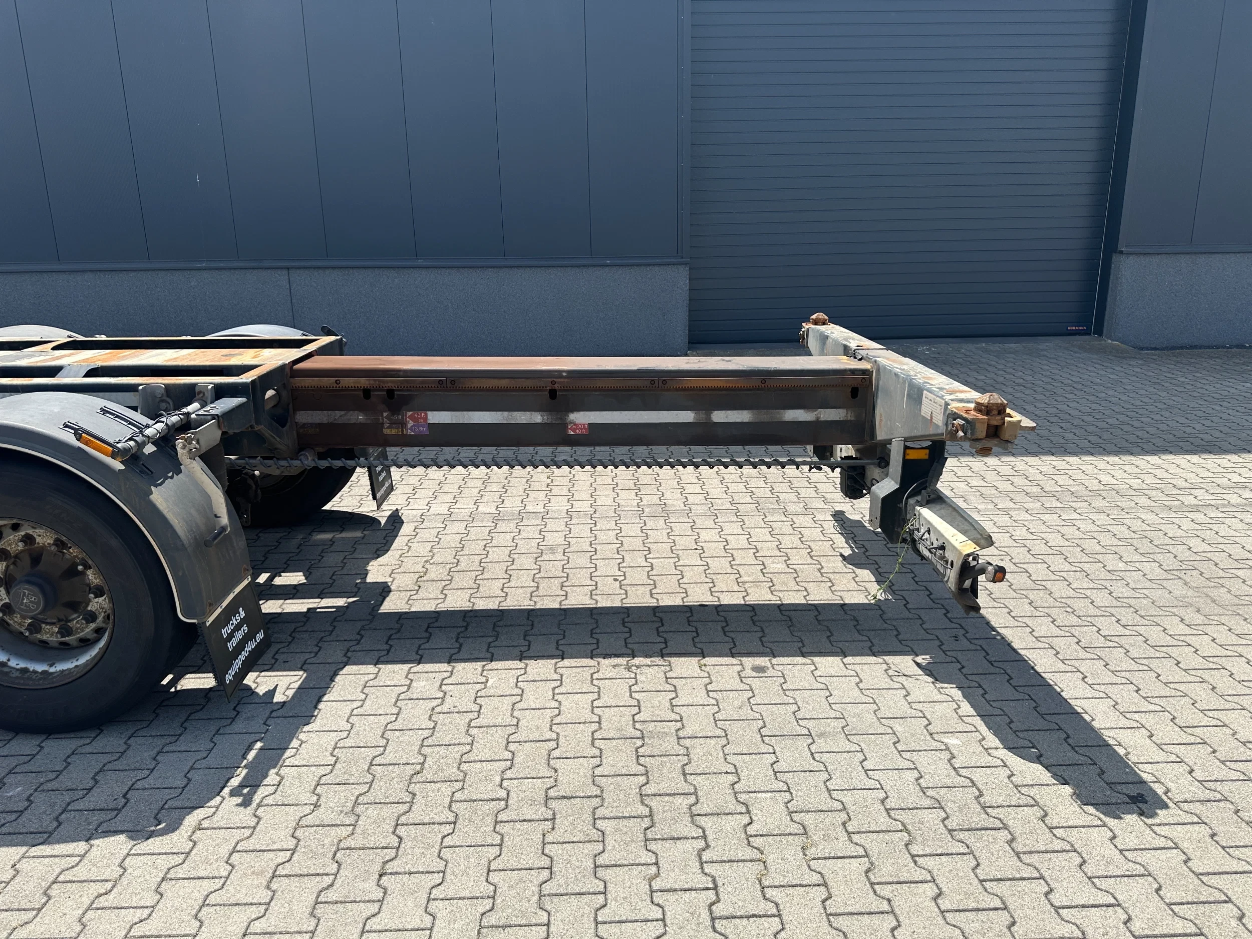 D-TEC 2014 - FLEXITRAILER / 45FT HC MULTI / BPW + drumbrakes / liftaxle / NL / APK 09-2026 afbeelding 30