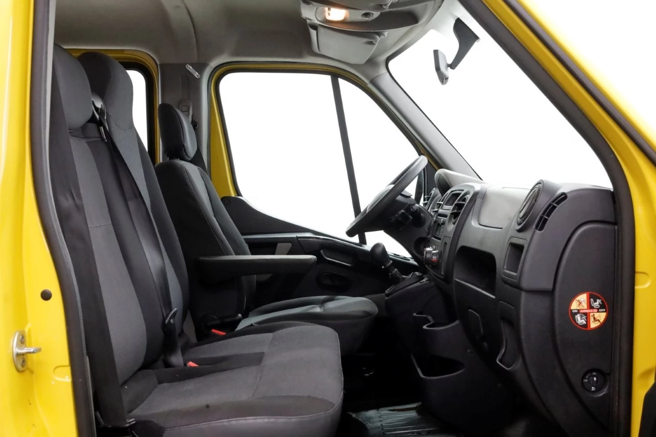 Renault Master 2016 - T35 2.3 dCi 130pk E6 L2H1 D.C. Open Laadbak + HIAB 013T Kraan 12-2016 imagen 7