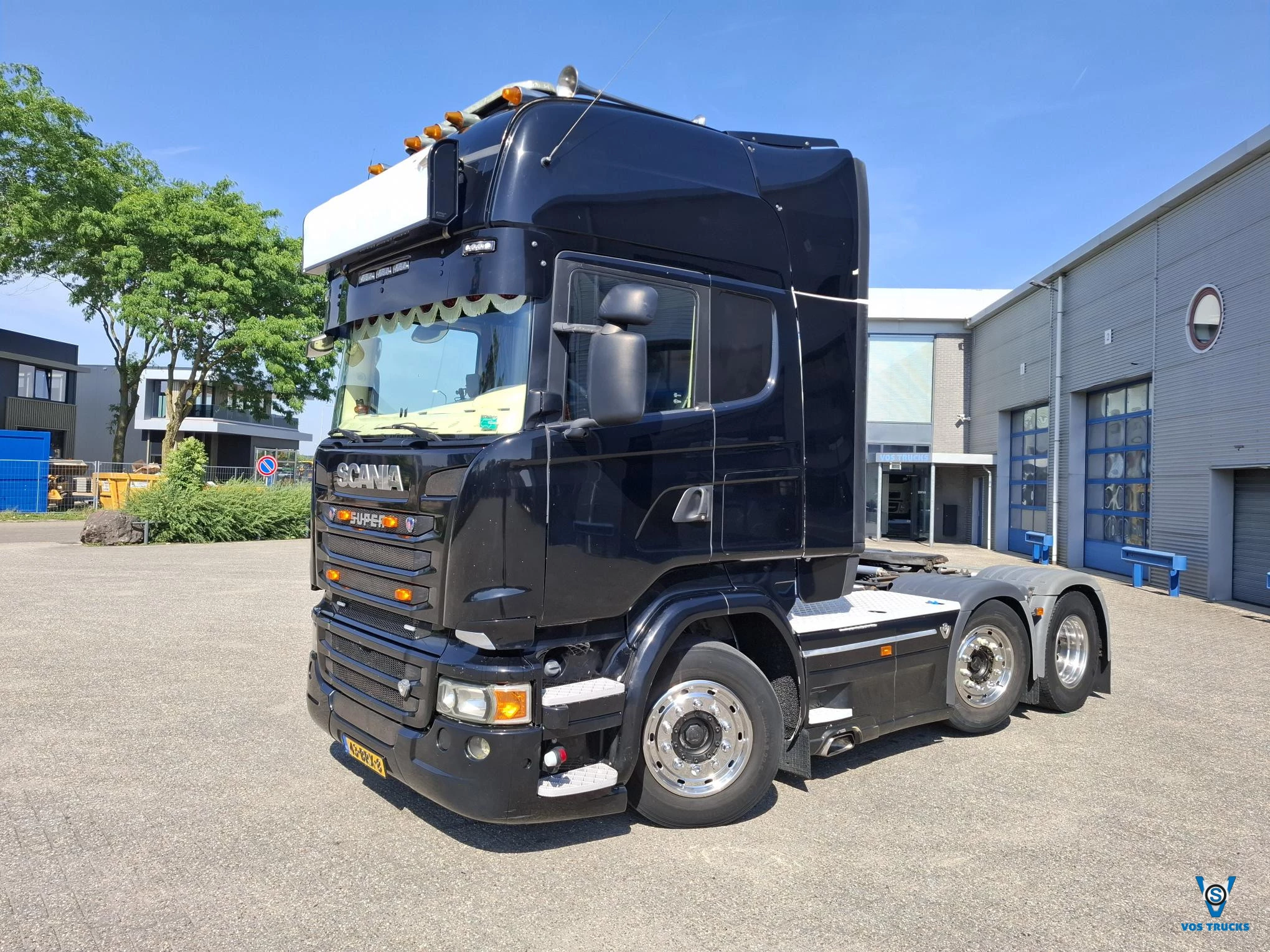 Scania R 2014 - R580 V8 / NL TRUCK / RETARDER / DOUBLE TANK / LIFT+LENKACHSE / TUV:09-09-2026 / LEATHER / XENON / FRIDGE / AUTOMATIC / EURO-6 / 2014 imagen 1