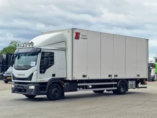 Iveco Eurocargo 2018 - 160.280 4x2 - Box with sidedoors - Loadlift - Full air - Euro 6 - Automatic afbeelding 3 miniatuur