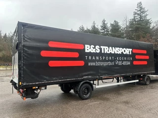QUALITY TRAILERS N/A 2001 - be oplegger 5.4 ton gesloten zeiloplegger laadklep image 4