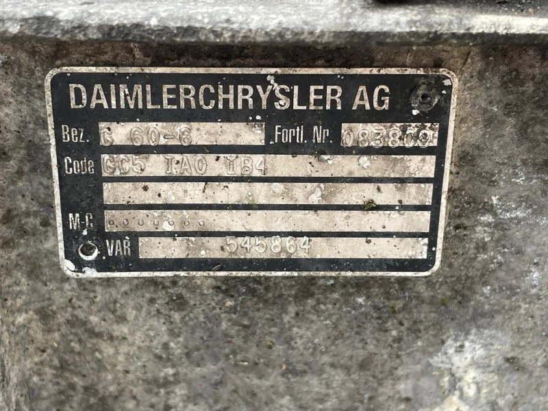 Mercedes-Benz 2001 - A 0012603600 G 60-6 image 3