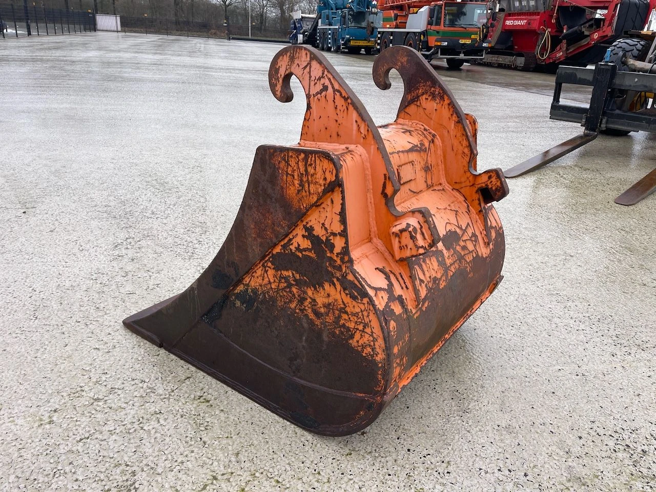 Dieplepel bak 100cm CW30 aansluiting afbeelding 1