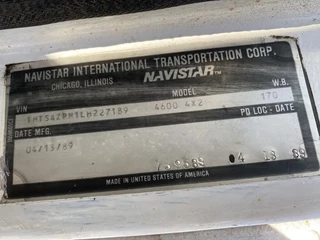 International 4600 1989 - N/A bild 7