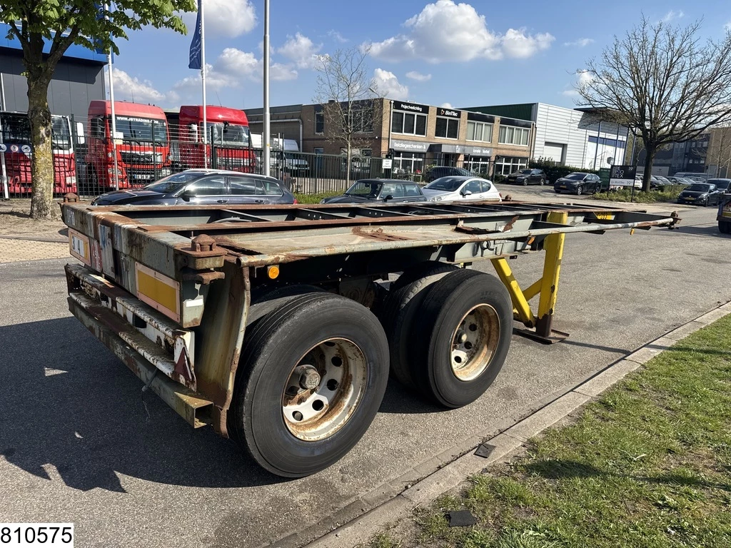 Groenewegen - Chassis 20 ft, Steelsuspension, drum brakes изображение 4