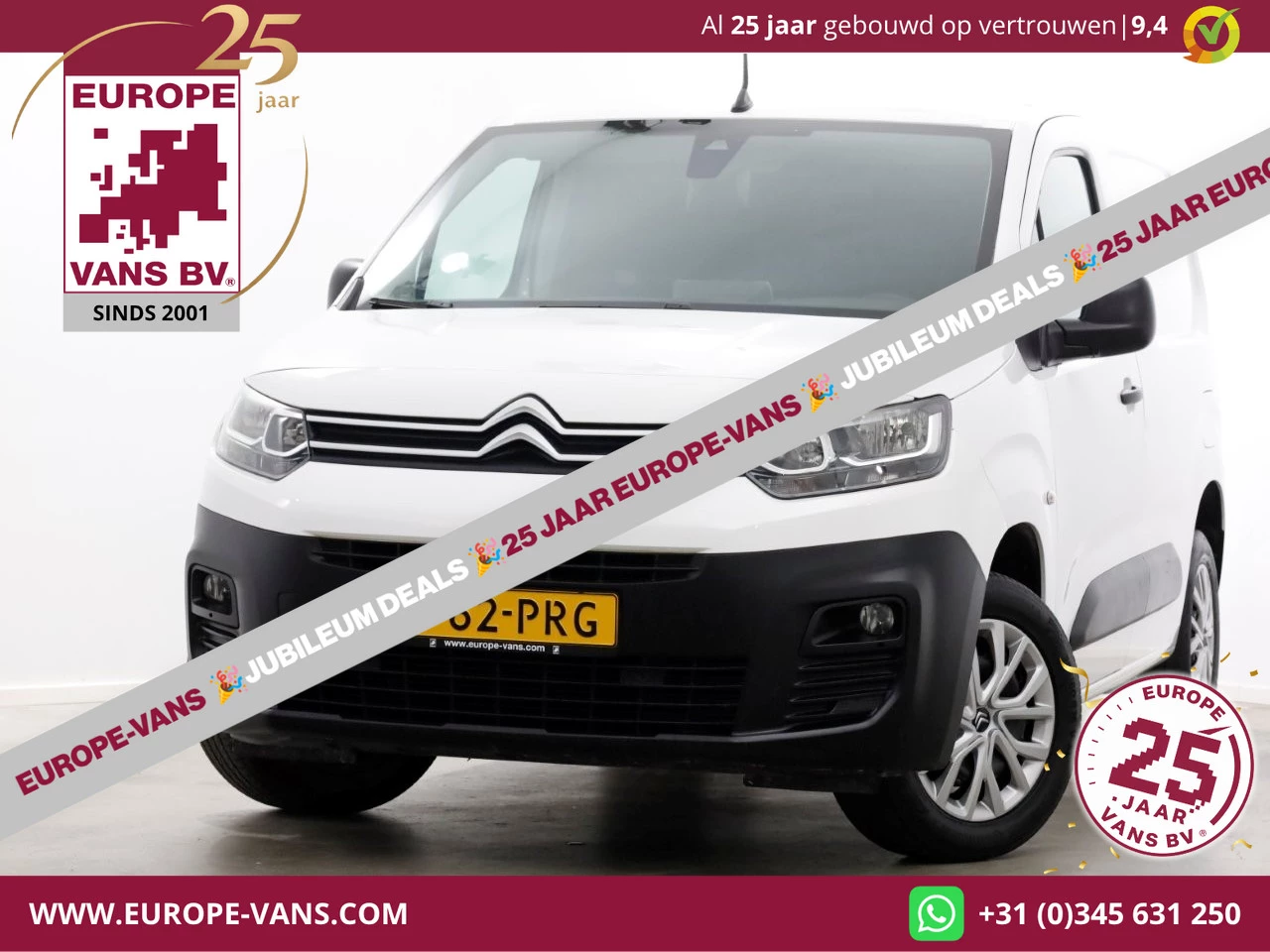 Citroën Berlingo 2021 - 1.2 PureTech 110pk Benzine Airco/Navi/Camera/3Pers. 02-2021 afbeelding 1