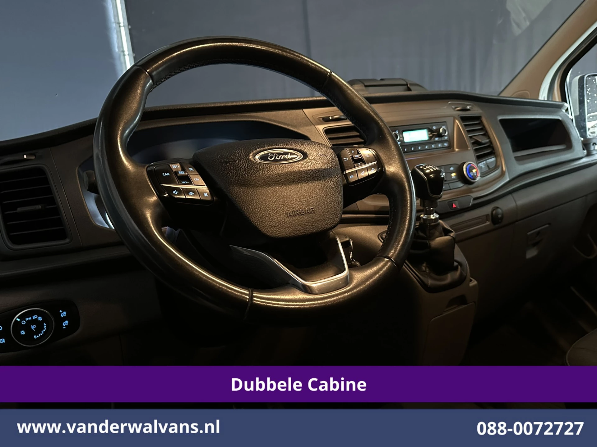 Ford Transit Custom 2023 - 2.0 TDCI 131pk L2H1 Dubbele Cabine Euro6 Airco | 6-Zits | Cruisecontrol | 2550kg Trekhaak image 13