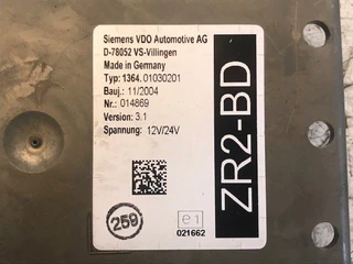 Volvo N/A 2004 - ZR2-BD CONTROL UNIT BUS B7R bild 2