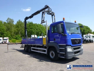 MAN TGS 2012 - 26.360 6X2 RHD + HMF 1420-K2 + grapple imagen 2 miniatura