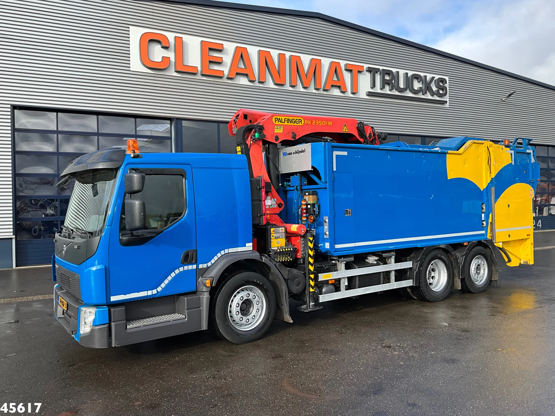 Volvo FE 280 Euro 6 Palfinger 23 Tonmeter laadkraan Just 128.427 km! 2015 afbeelding 2