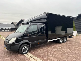 Iveco Daily 2008 - 40C18 DUBBELE CABINE be trekker Clixtar met laadklep 750 kg N1 zdjecie 1