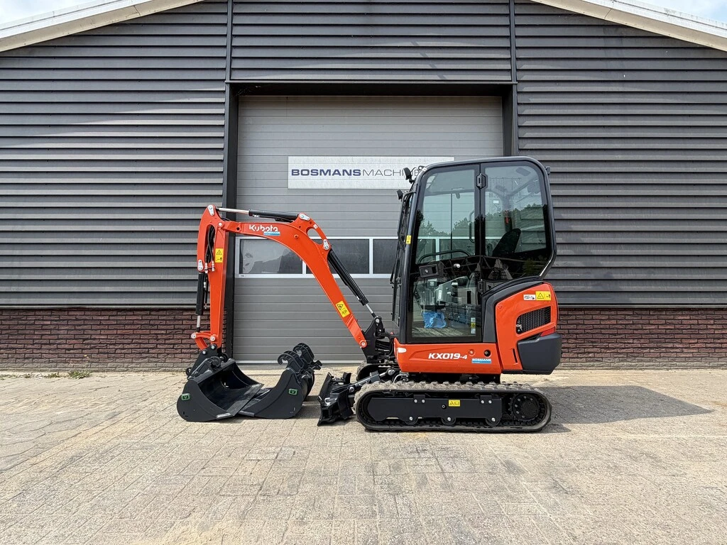 Kubota KX019-4 2026 - HI minigraver NIEUW €445 LEASE afbeelding 1