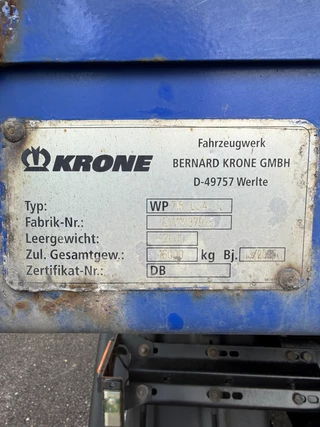 Krone N/A 2006 - 25 x Planen Wechselbrücke Tautliner EDSCHA obrazek 18