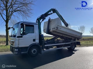 MAN TGL 2016 - 12/250|HAAKARM|KRAAN|AUTOMAAT|CONTAINERS|SMART TACHO image 2