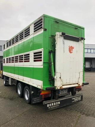 Trailor N/A 1993 - 3 As Aanhangwagen T.b.v. Veetransport, Frans kenteken bild 7