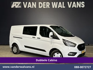 Ford Transit Custom 2020 - 2.0 TDCI 131pk L2H1 Dubbele Cabine Euro6 Airco | 6-Zits | LED | Cruisecontrol | 2800kg trekhaak image 1