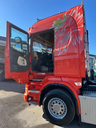 Scania R 2013 - R500 8x4*VELSYCON Combilift*Silosteller*Abroller obrazek 32
