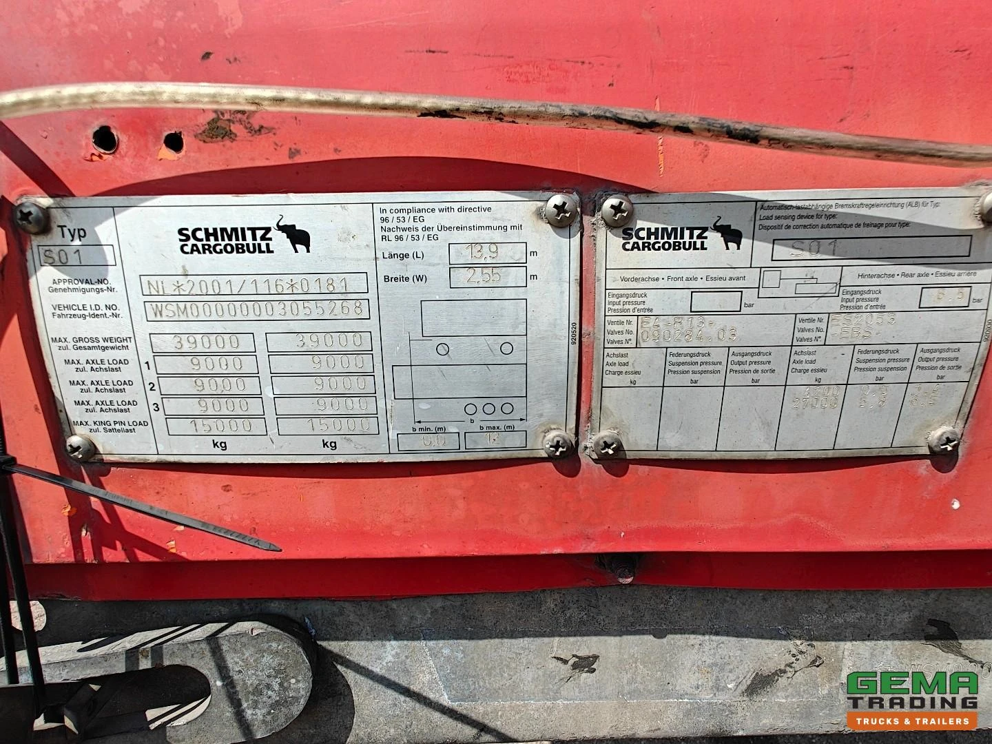Schmitz Cargobull SCS 24/L - 13.62 P E B (S01) 2007 afbeelding 23