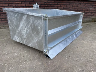 transportbak transportbak NIEUW gegalvaniseerd 100 / 120 cm voor minitractor 2026 afbeelding 2 miniatuur