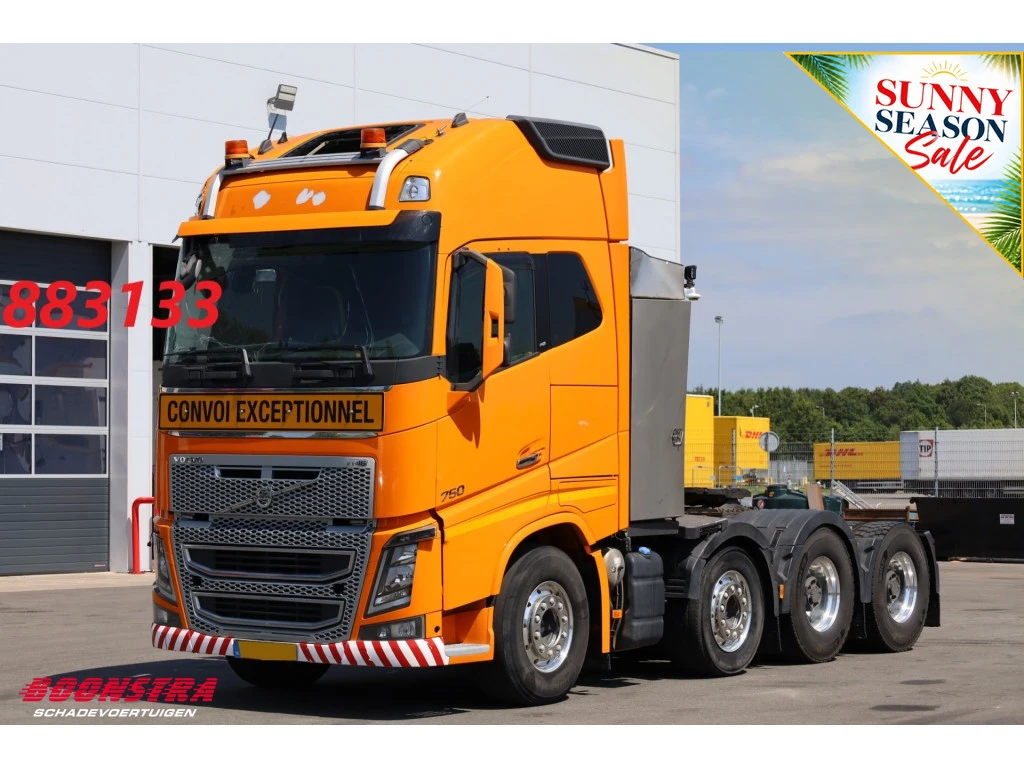 Volvo FH 2019 - FH16 750 8X4 Full Air iParkCool Alcoa Leder 8X4 изображение 1