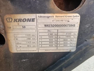 Krone SD / REAR SLIDER / DUTCH CHASSIS / BPW DRUM. 2015 - N/A obrazek 12