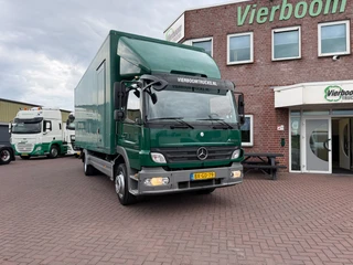 Mercedes-Benz Atego 2009 - 1224 Atego 1224L Koffer mit LBW / Schaltgetriebe / Klima / Euro te koop