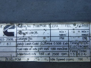DAF N/A 2008 - CUMMINS ENGINE 184 KW imagem 5