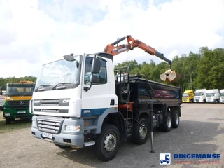 DAF CF 85.360 8X4 RHD tipper + Terex 118.2 VGL-A15 2010 изображение 2 миниатюра