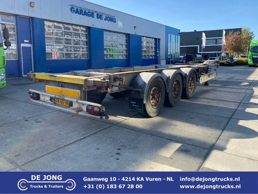 Fliegl SDS 390 2007 - / 40-45FT / 1x Extendable / BPW + Disc afbeelding 1